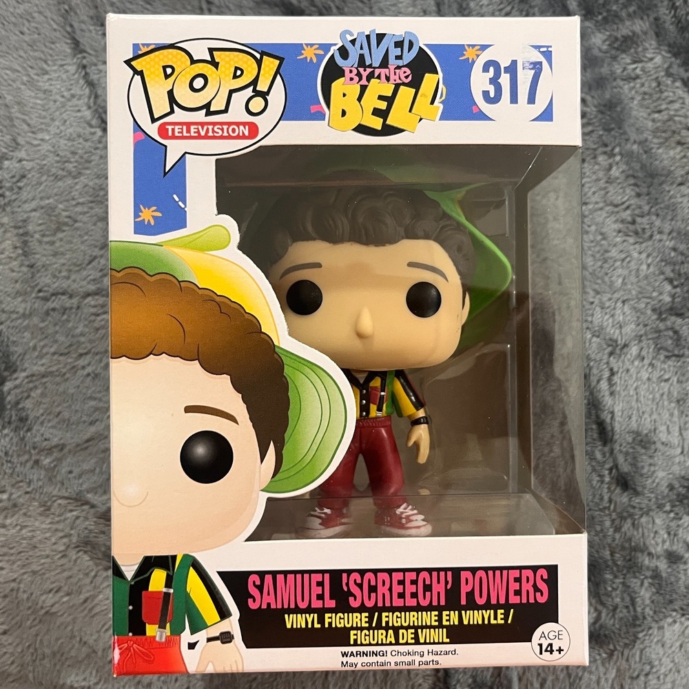 Funko Pop! 90s Television Saved by the Bell Samuel "Screech" Powers #317